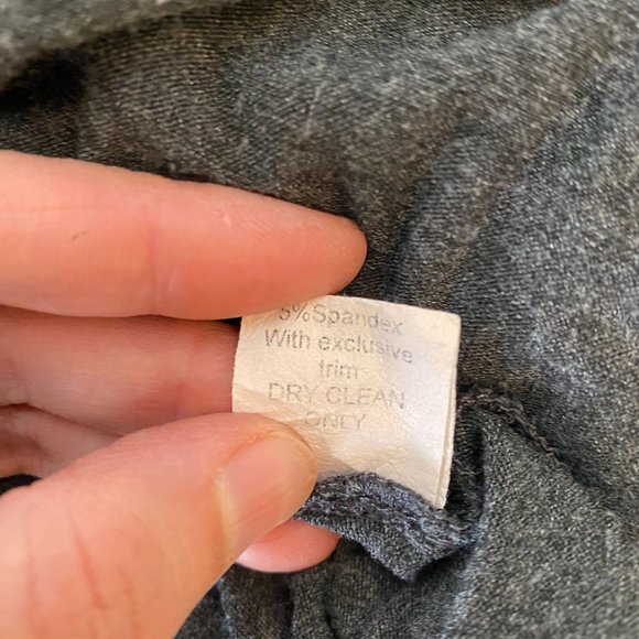 Bailey 44 Grey Maxi Dress with Twist Top - Picture 8 of 8